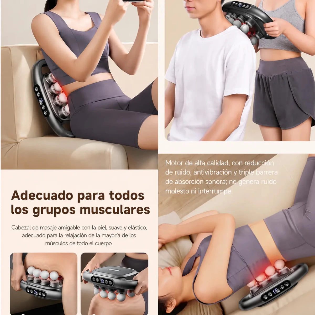 Alivia el dolor muscular en minutos y relaja todo tu cuerpo desde casa - Encantory