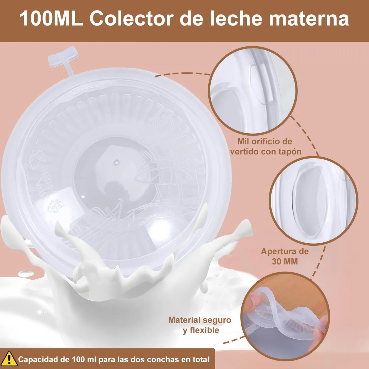 No pierdas ni una gota más de tu leche materna.
