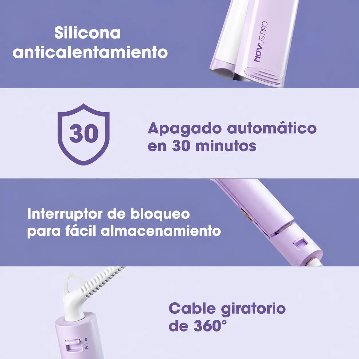 Consigue ondas de salón en minutos sin salir de casa.