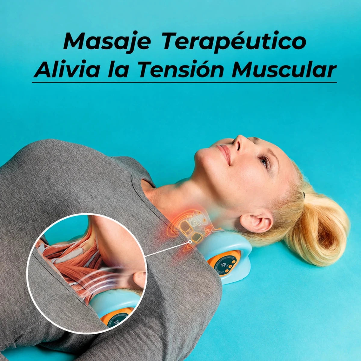 Alivia el dolor de cuello en minutos y reduce la joroba cervical desde casa - Encantory
