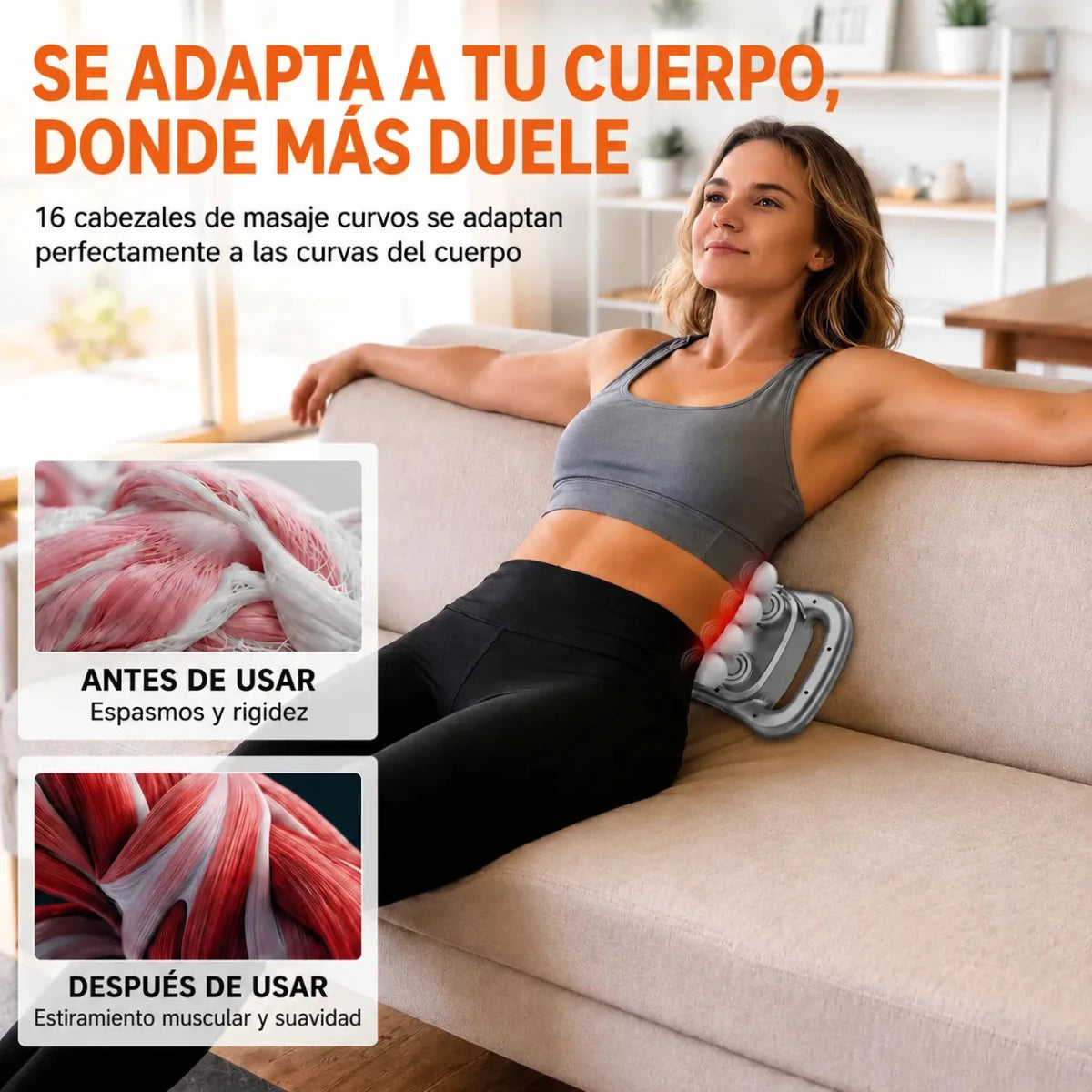 Alivia el dolor muscular en minutos y relaja todo tu cuerpo desde casa - Encantory