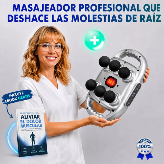 Alivia el Dolor Muscular en Minutos y Relaja Todo tu Cuerpo en Casa - Encantory