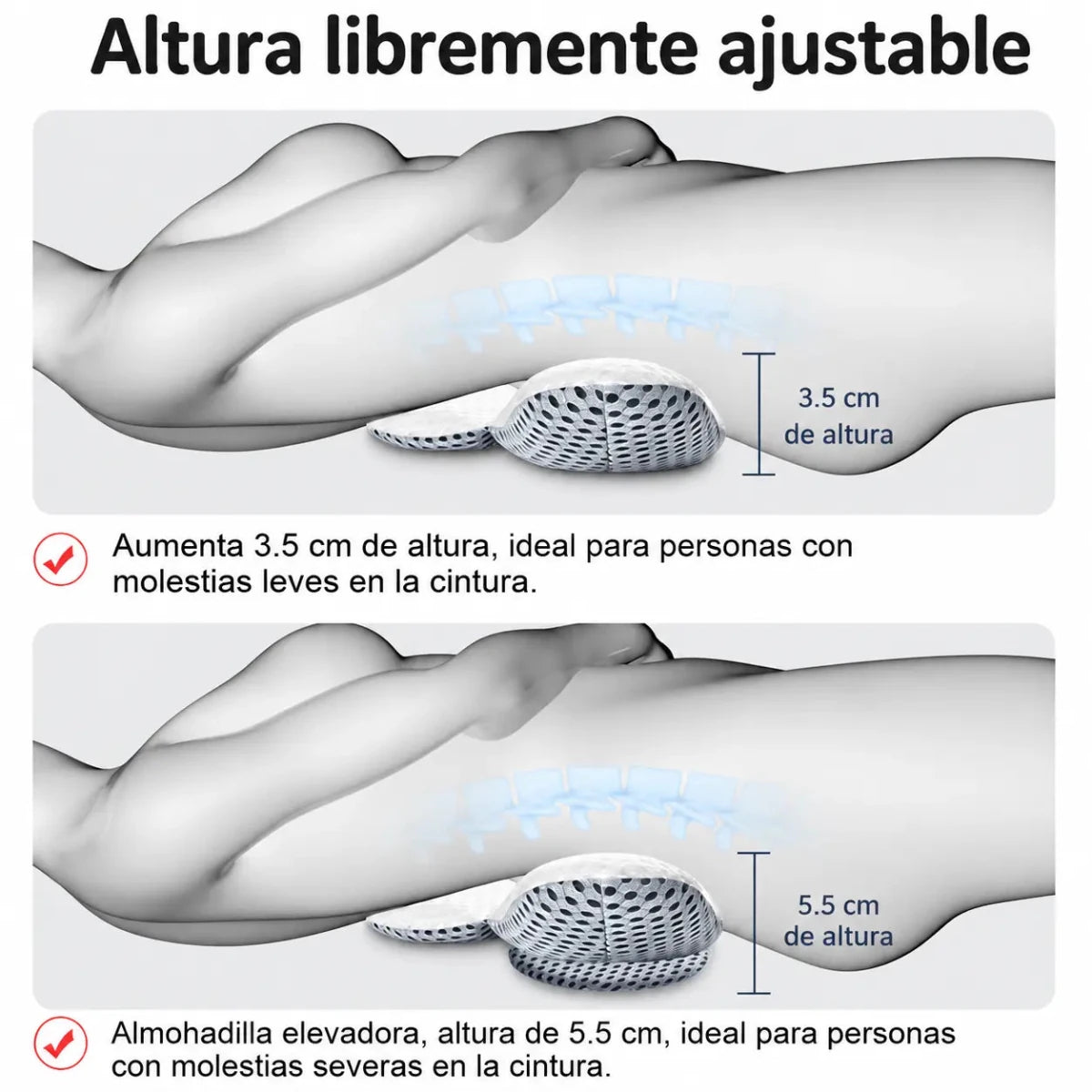 Almohada Lumbar - Encantory