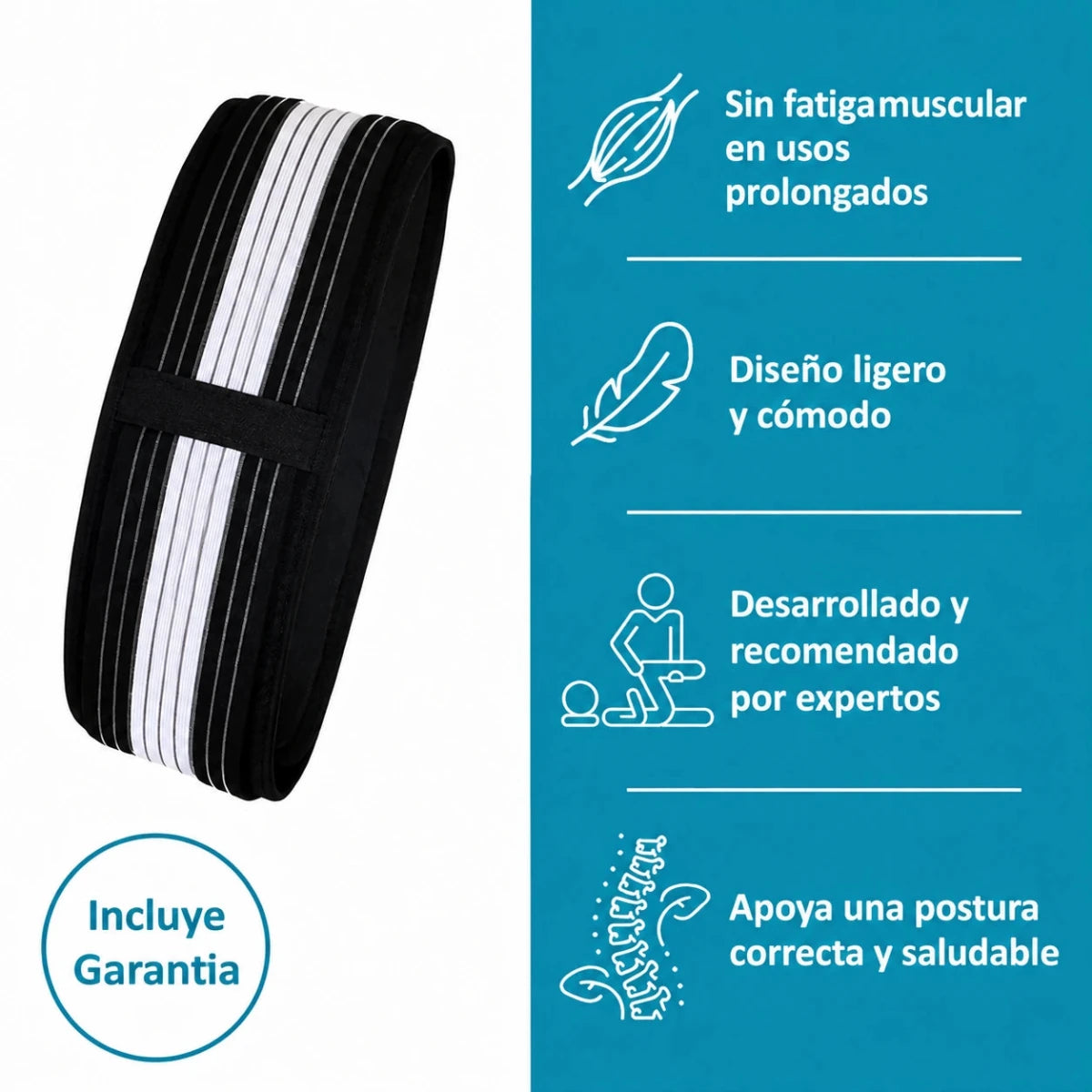 Cinturón Sacroilíaco para el Dolor de Espalda y la Ciática - Encantory