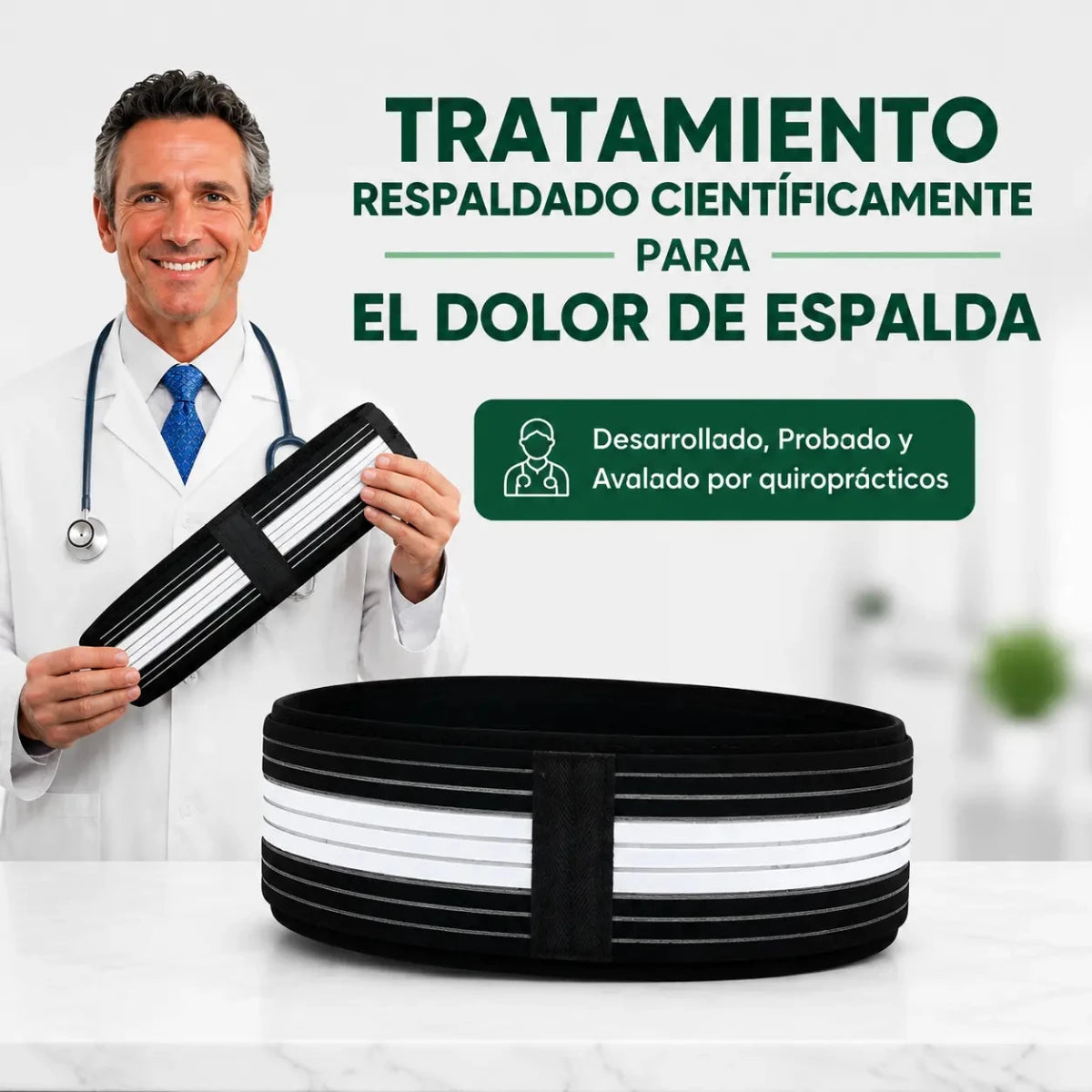 Cinturón Sacroilíaco para la Ciática y el Dolor Lumbar - Encantory