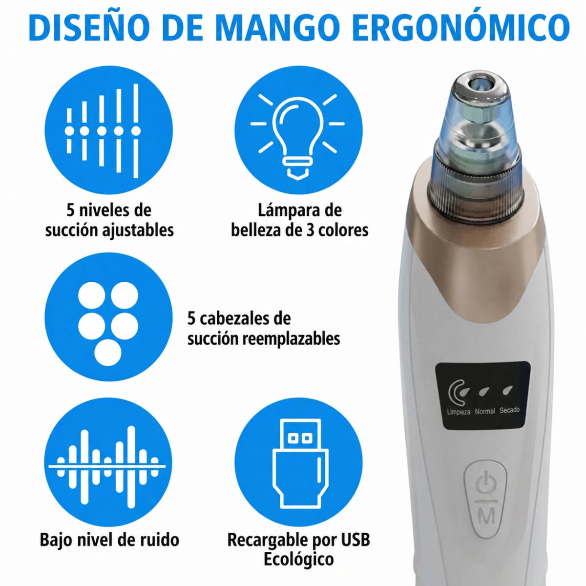 Consigue una limpieza facial de nivel profesional sin salir de casa. - Encantory