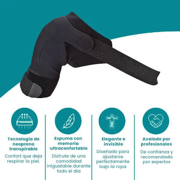 FlexiBrace® - Soporte suave para el Hombro para un Alivio inmediato del Dolor - Encantory